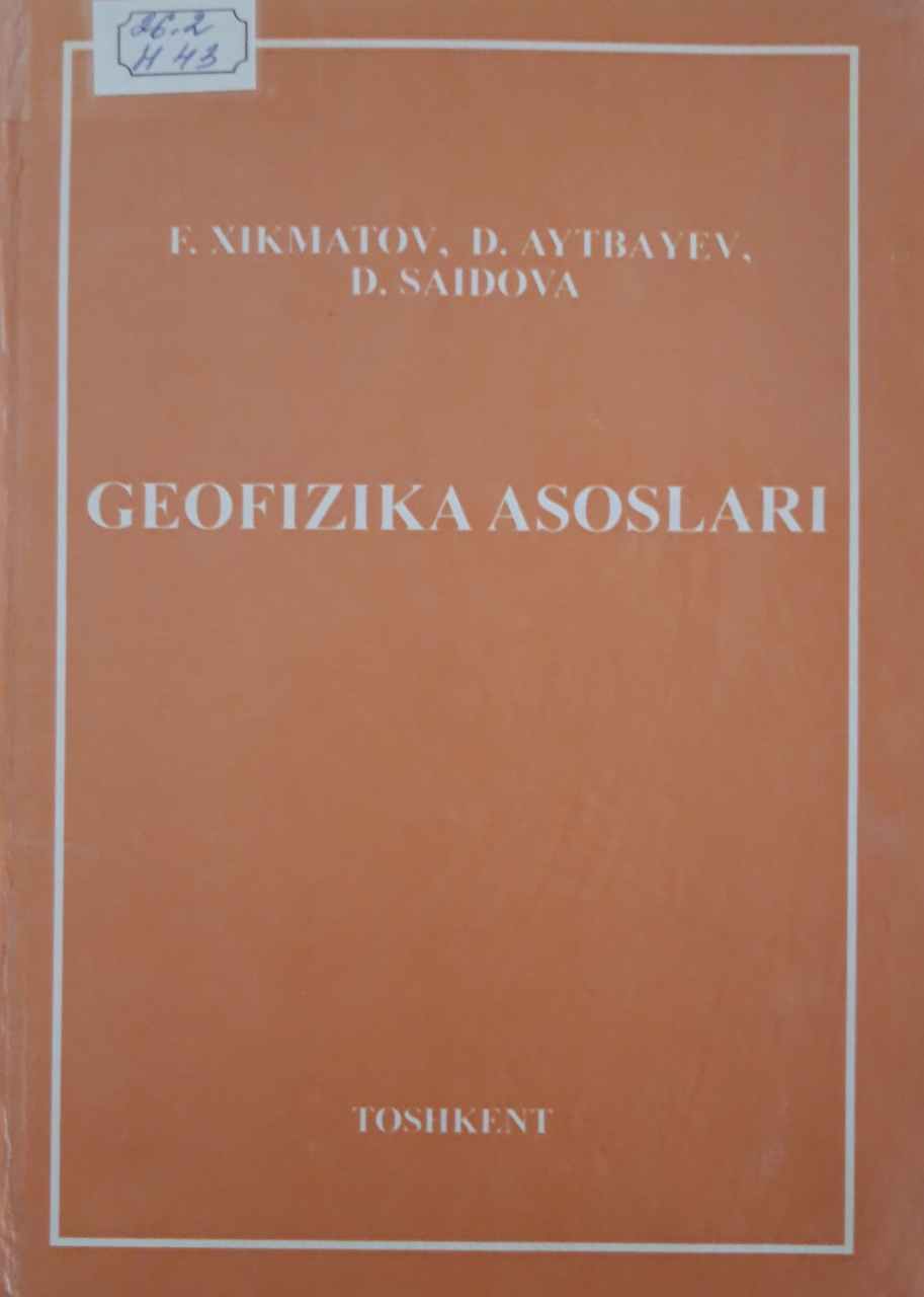 Geofizika asoslari