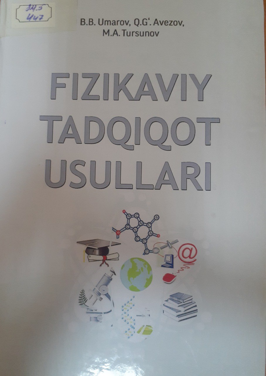Fizikaviy tadqiqot usullari