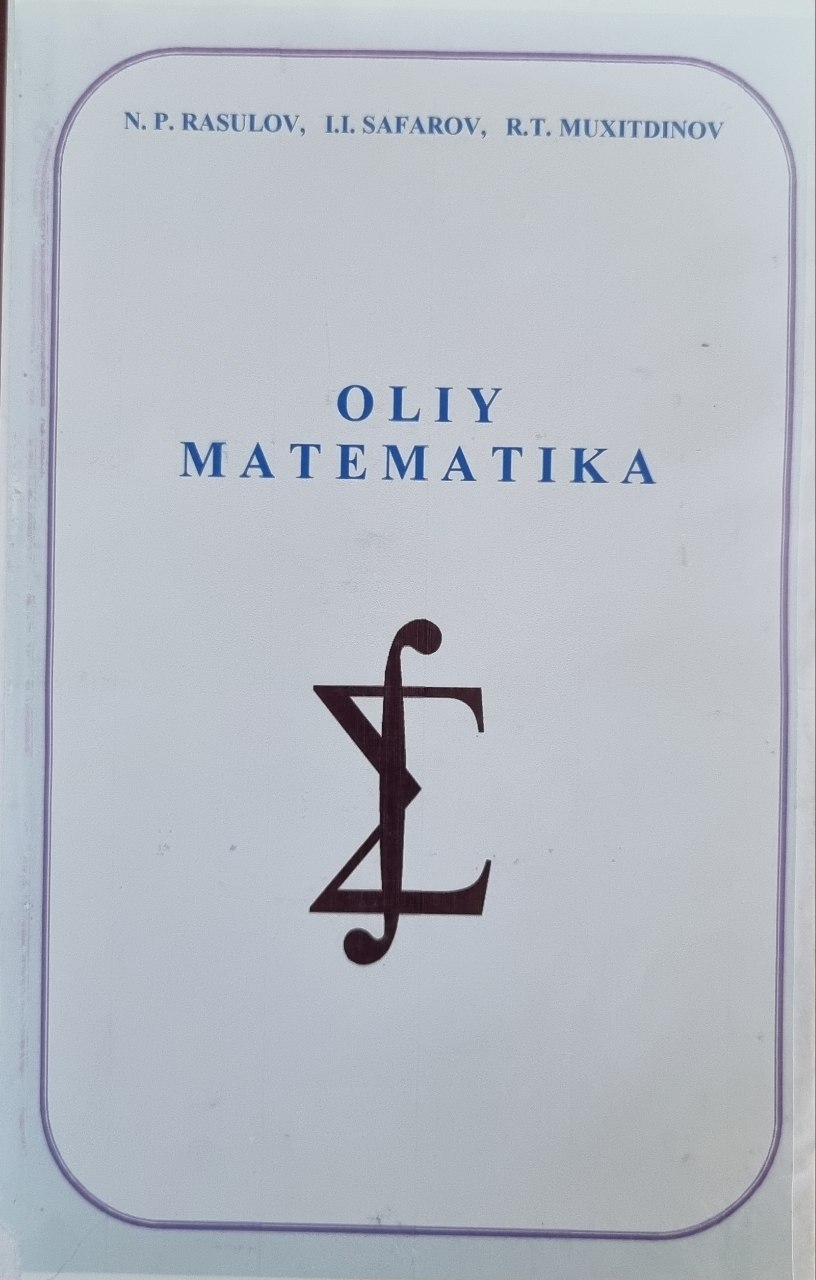 Oliy matematika