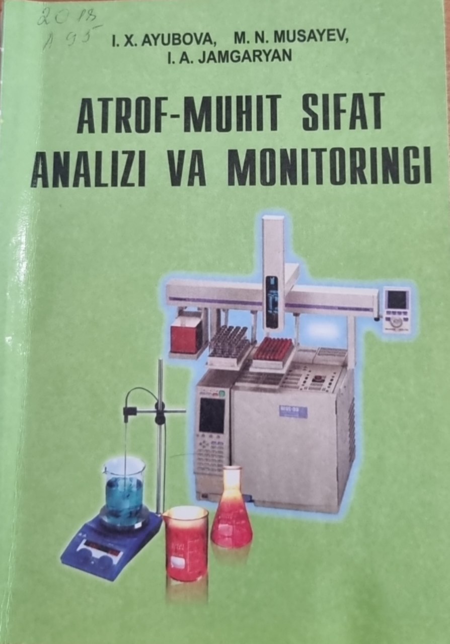 Atrof-muhit sifat analizi va monitoringi