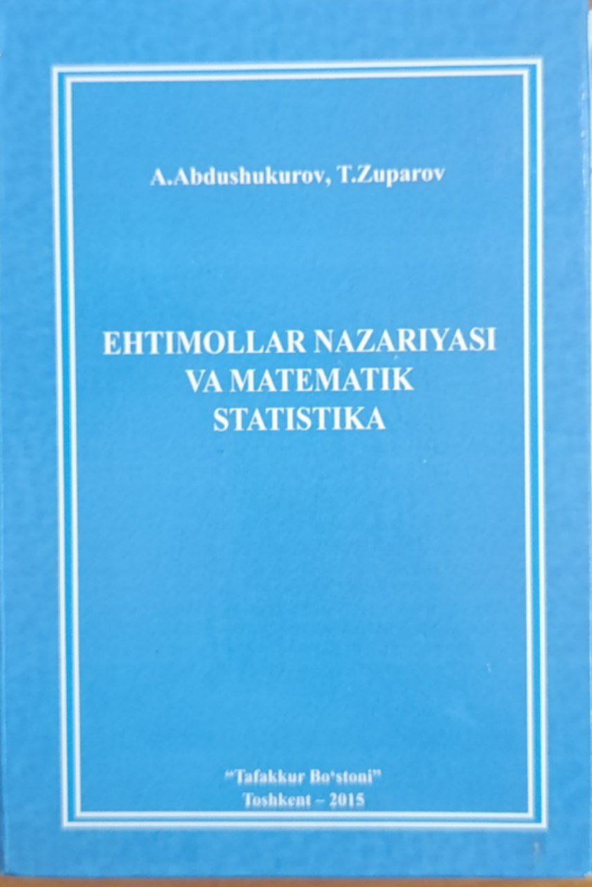 Ehtimollar nazariyasi va matematik statistika
