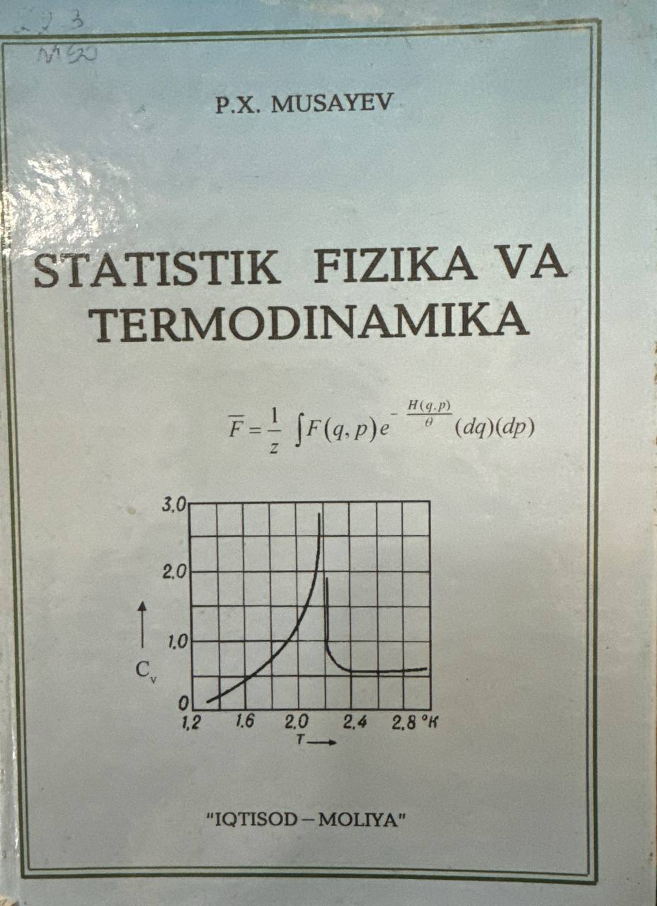 Statistik fizika va termodinamika