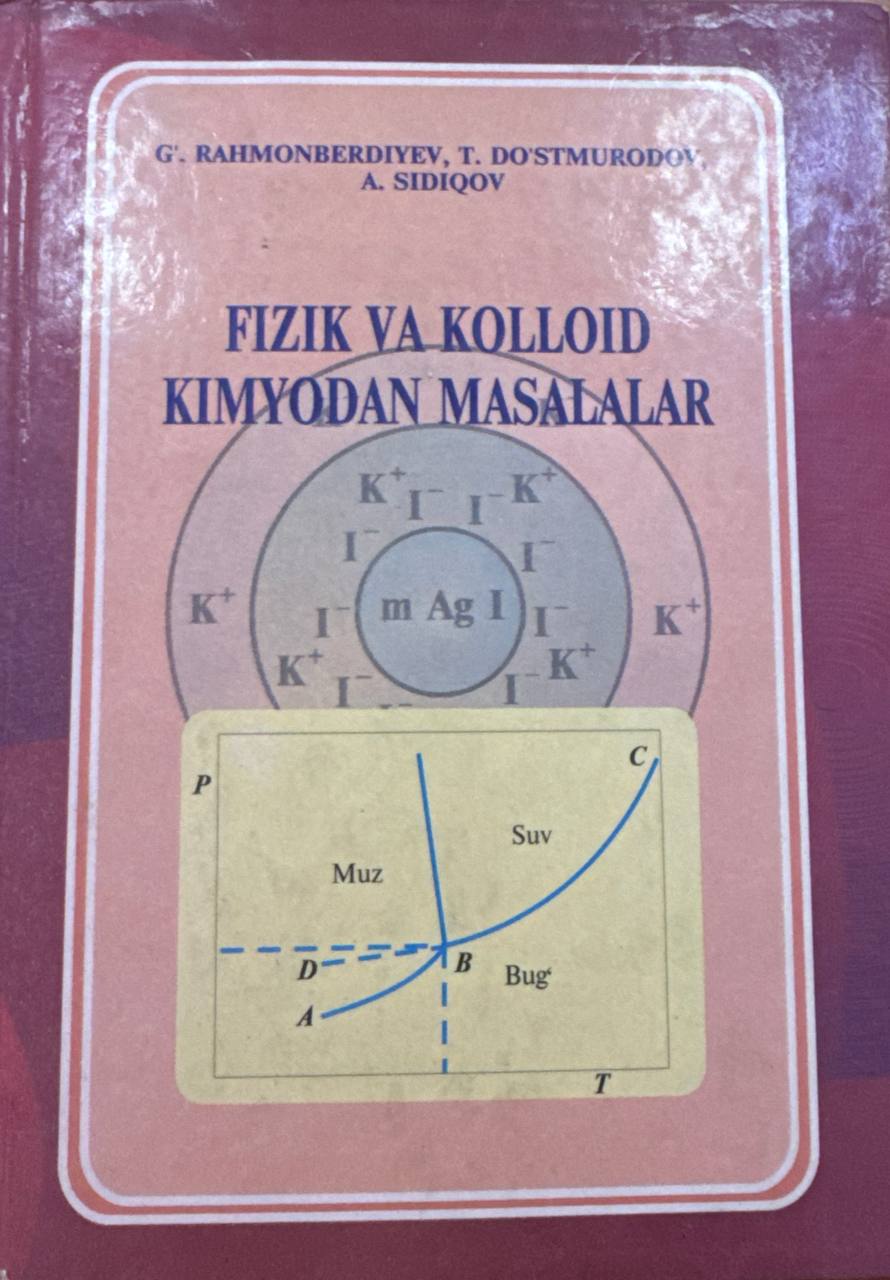 Fizik va kolloid kimyodan masalalar