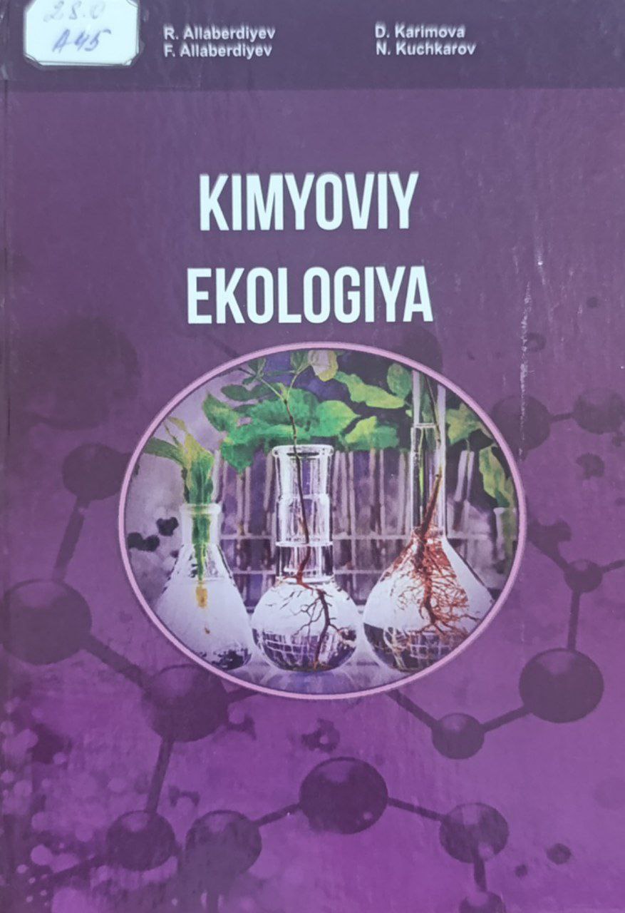 Kimyoviy ekologiya