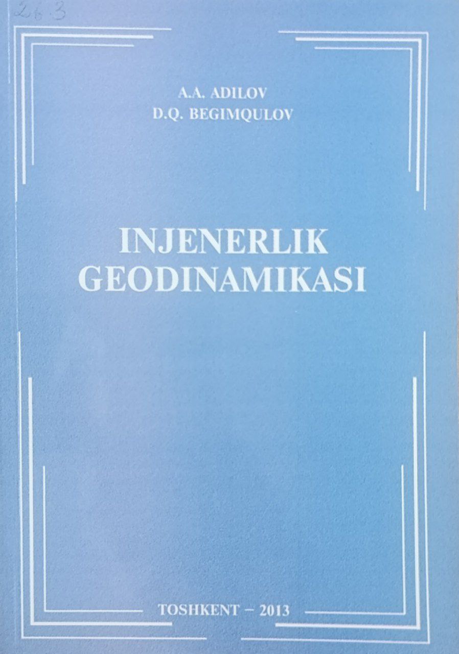Injenerlik geodinamikasi