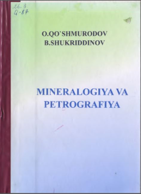 Mineralogiya va petrografiya