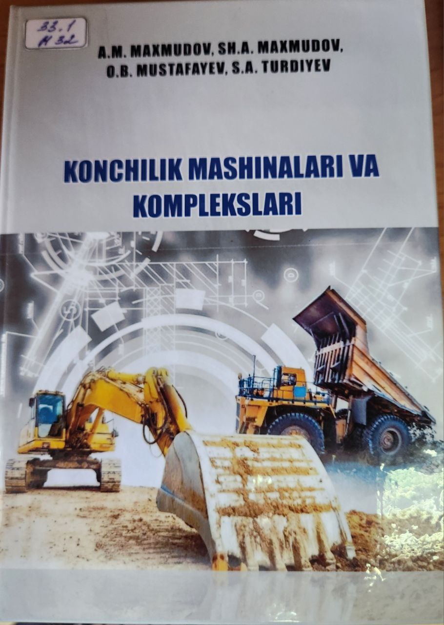 Konchilik mashinalari va komplekslari