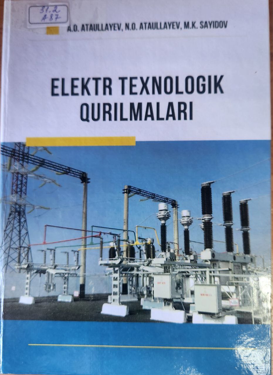 Elektr texnologik qurilmalari