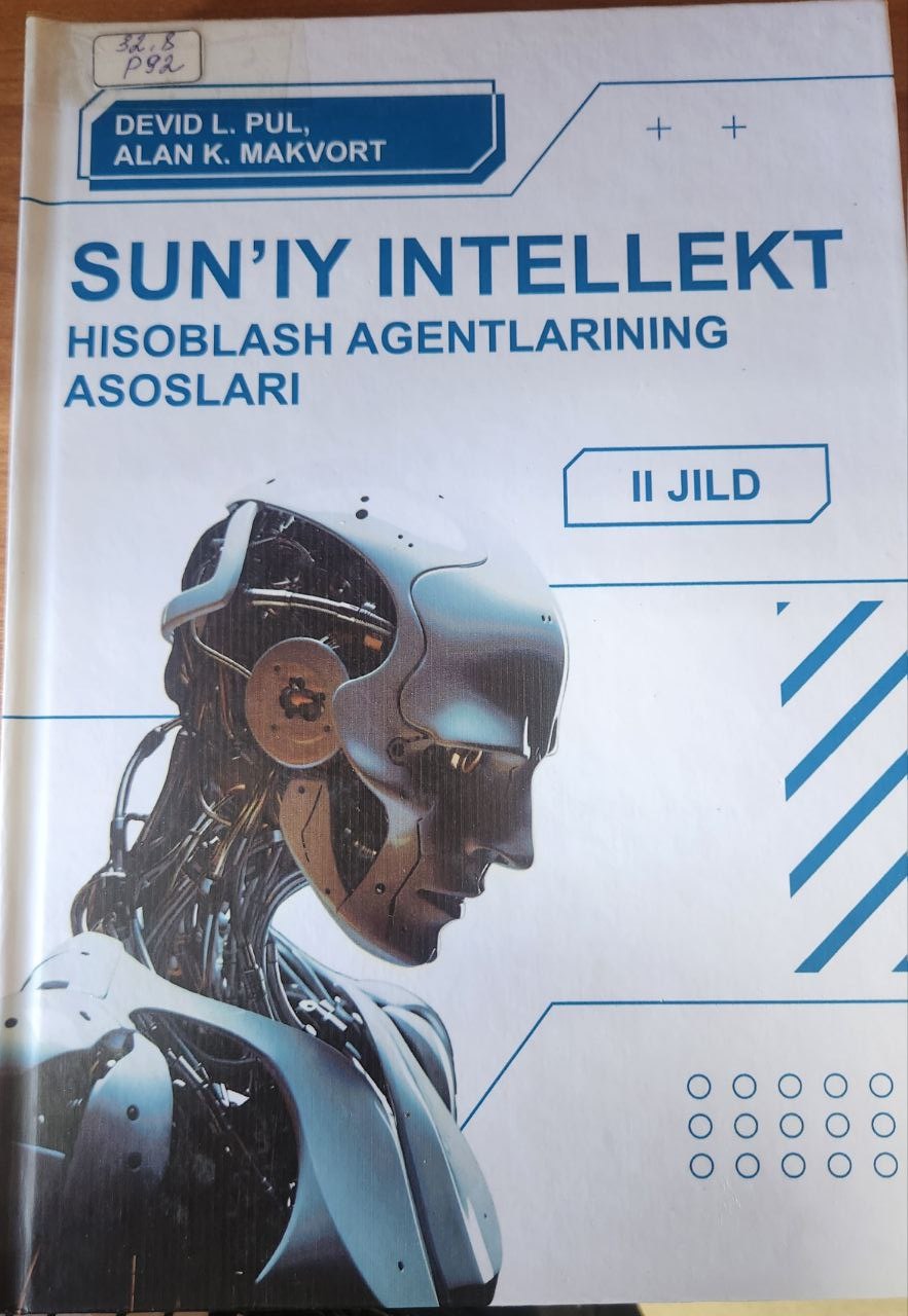 Sun'iy intelekt (hisoblash agentlarining asoslari)  2-jild