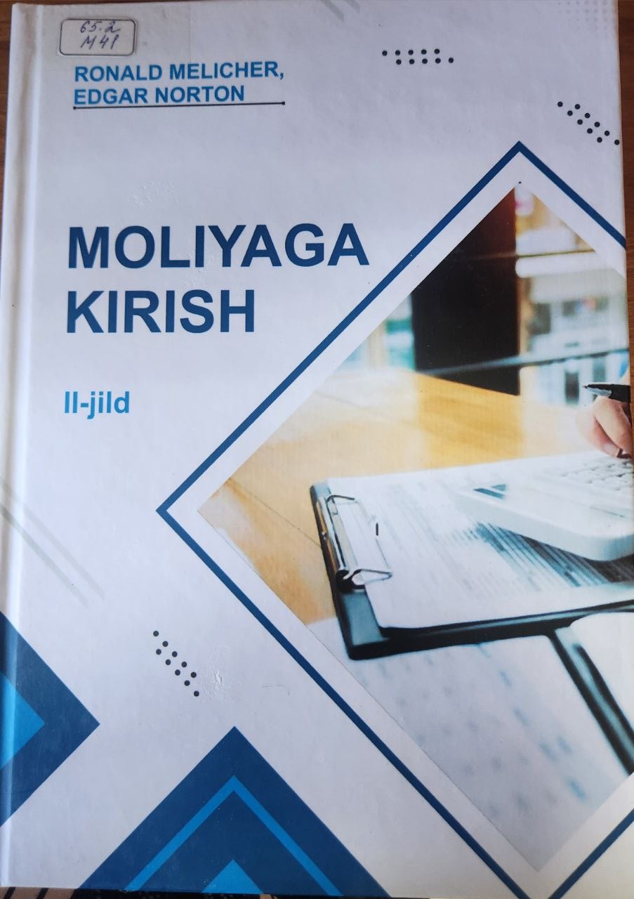Moliyaga kirish 2-jild