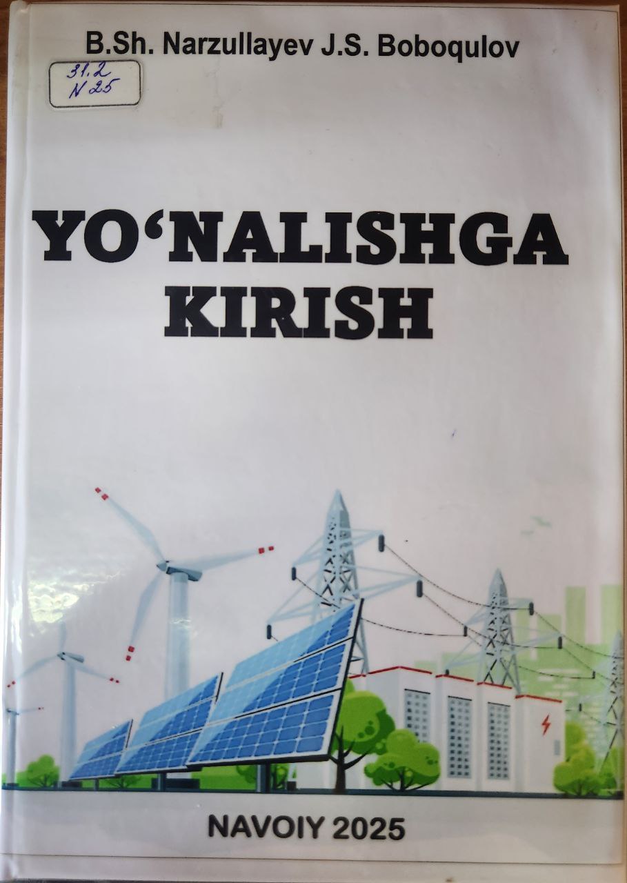 Yo'nalishga kirish