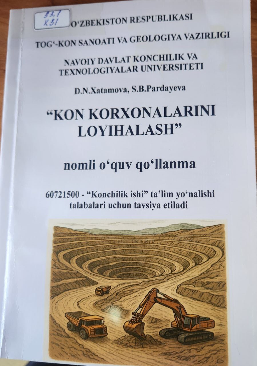 Kon korxonalarini loyihalash