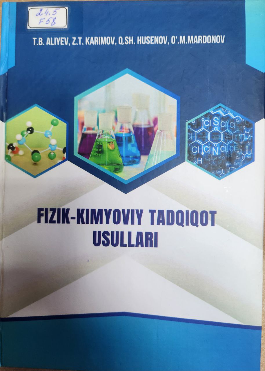 Fizik-kimyoviy tadqiqot usullari
