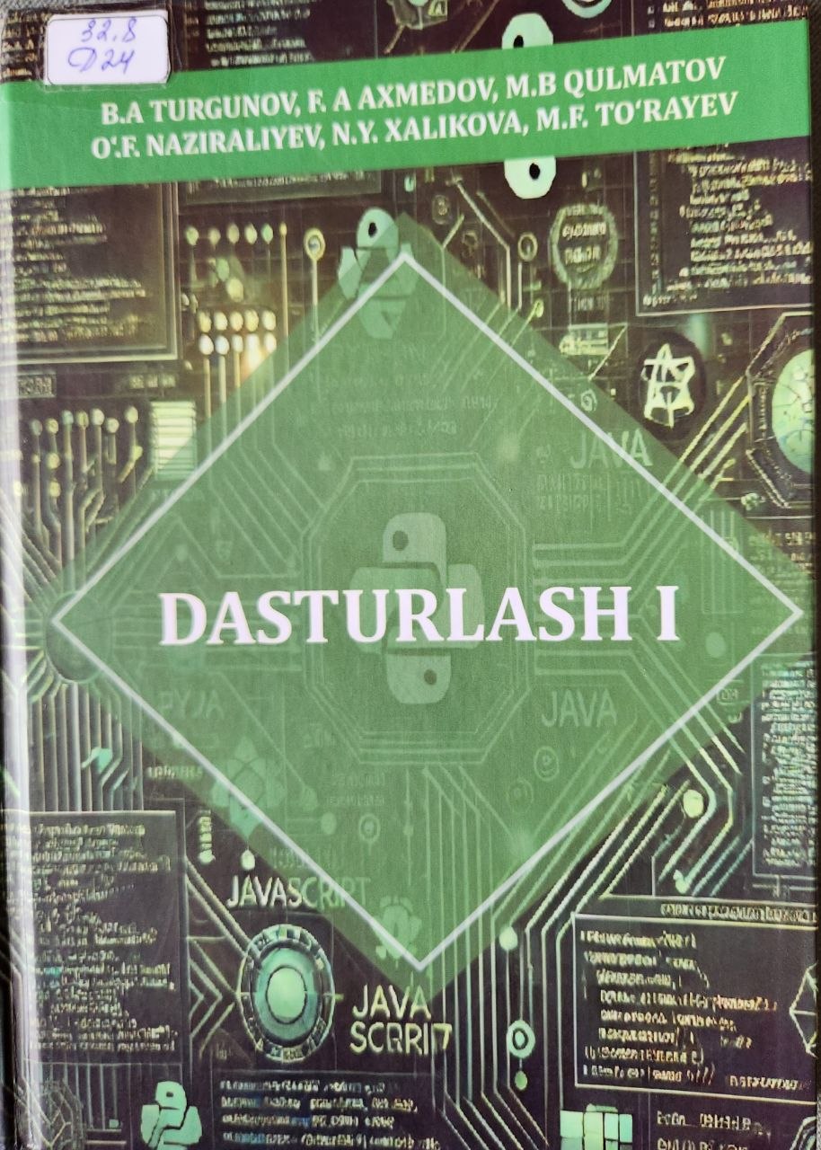 Dasturlash I