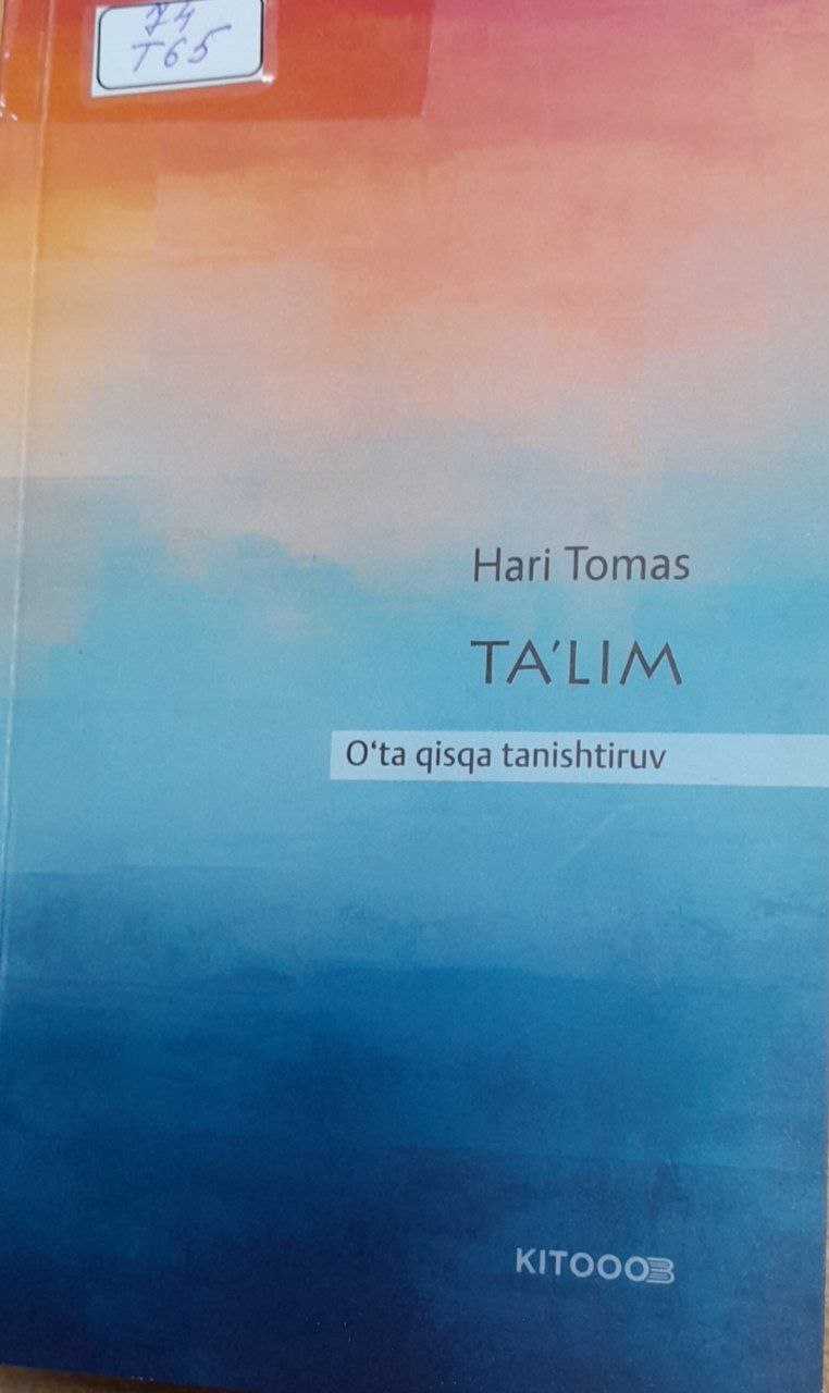 Ta`lim