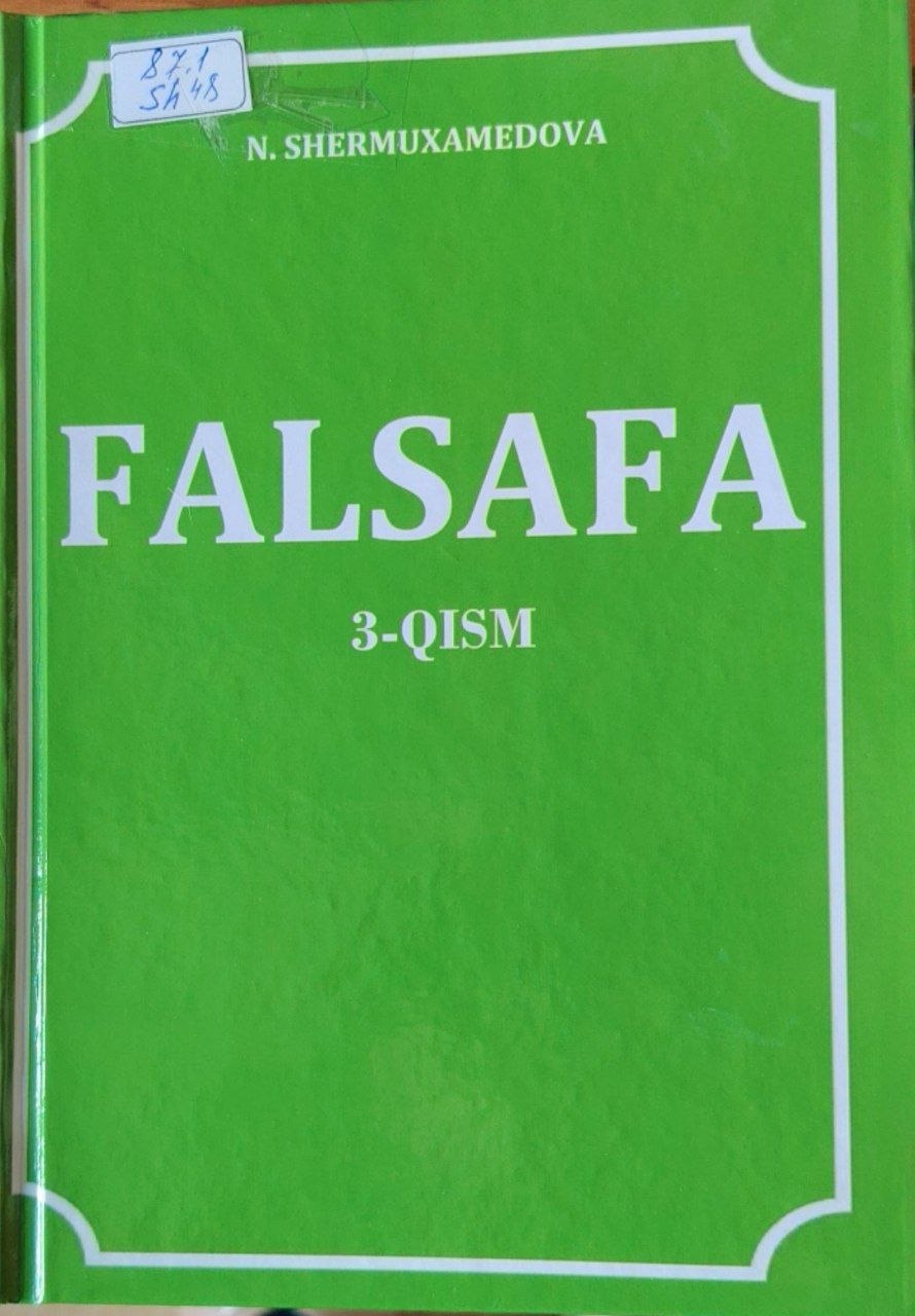 Falsafa 3-qism