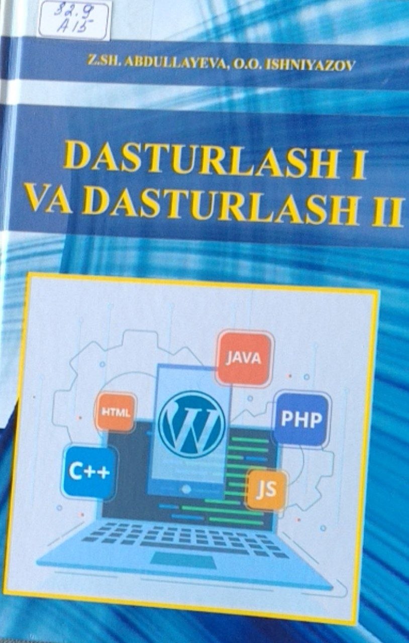 Dasturlash 1 va Dasturlash 2